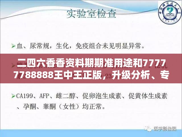 二四六香香资料期期准用途和77777788888王中王正版，升级分析、专家解读解释与落实,谨防华而不实包装