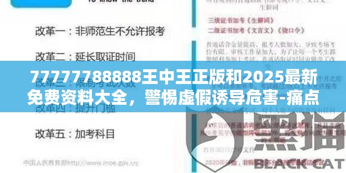 77777788888王中王正版和2025最新免费资料大全，警惕虚假诱导危害-痛点释义、专家解析解释与落实
